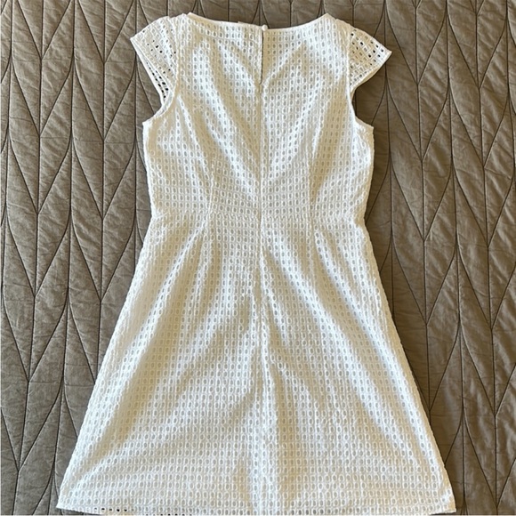 J CREW square lace dress women’s size 8 - Picture 4 of 9